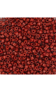 Miyuki delica Perlen 11/0 - Duracoat opaque dyed maroon DB-2120